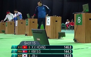 Xem lại màn so tài kịch tính của Hoàng Xuân Vinh với ĐKVĐ Jin Jong Oh